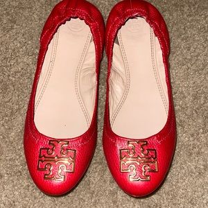 Red Tory Burch flats ❌❌❌ (SOLD)